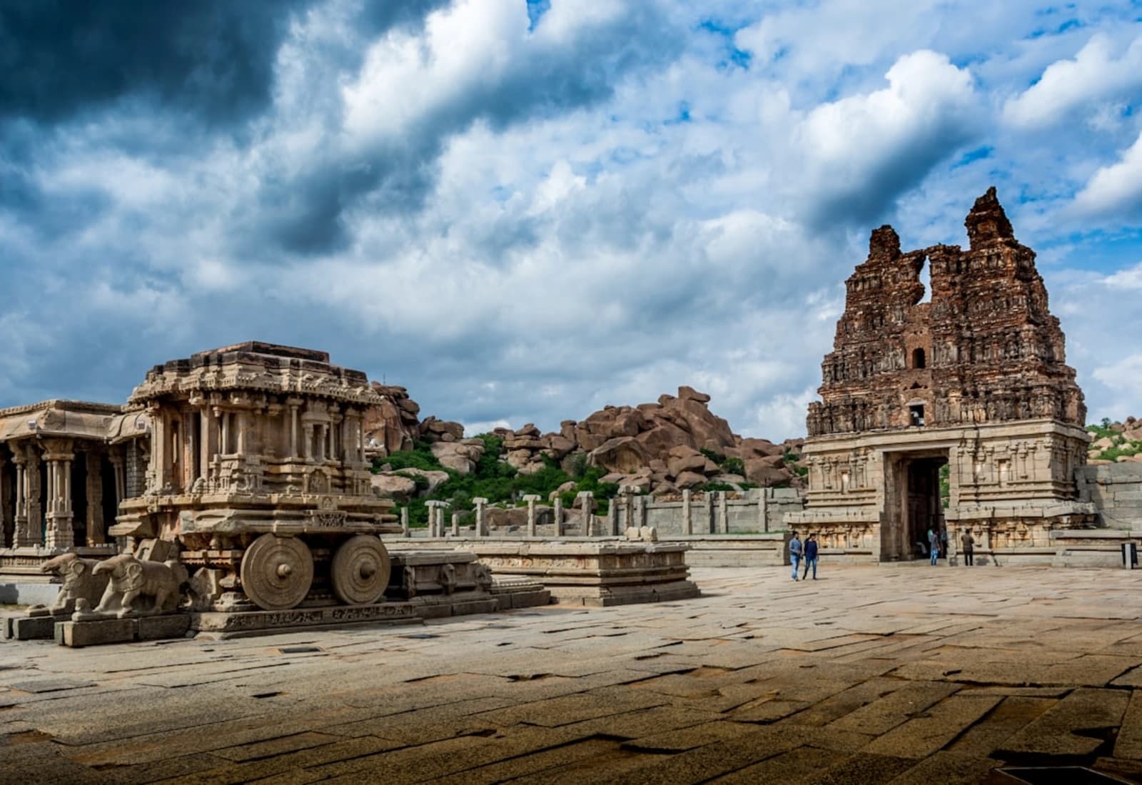 Hampi ruins, Karnataka